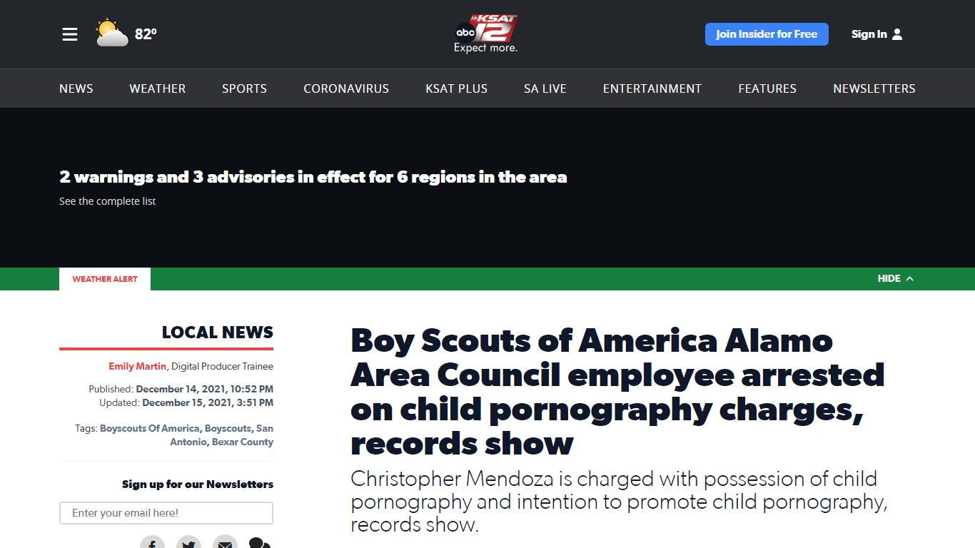 Boy Scouts of America Alamo Area Council ex ... - ksat.com